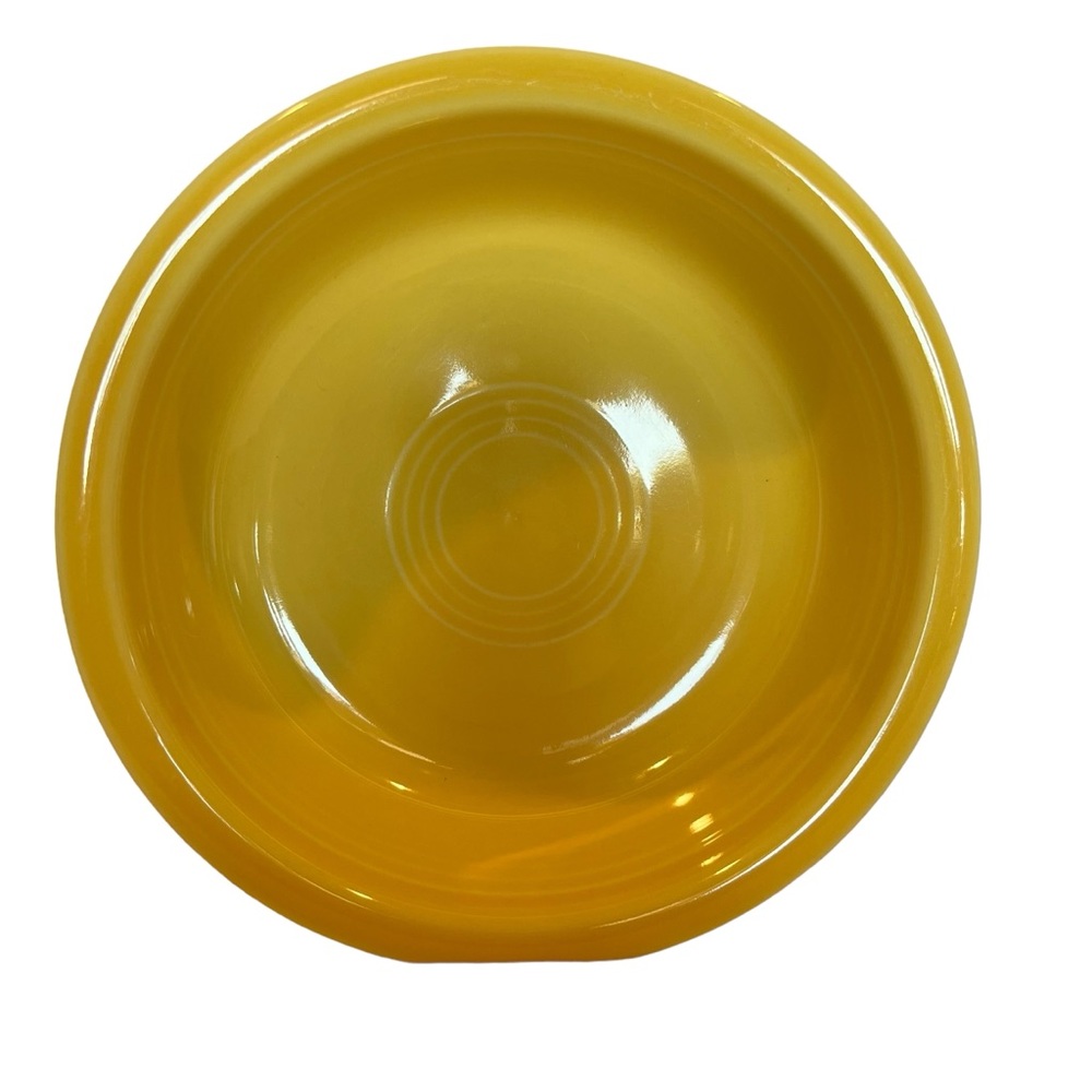 1- Vintage Fiesta-ware Yellow Bowl 7”